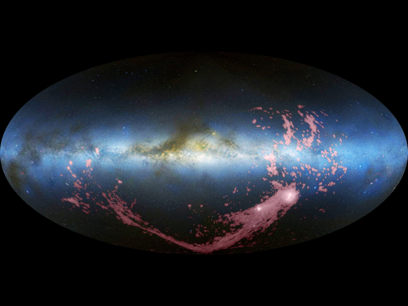 Hubble ajuda a resolver o mistÃ©rio do Fluxo de MagalhÃ£es